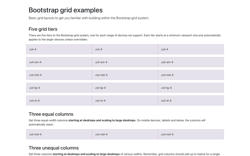 Grid screenshot