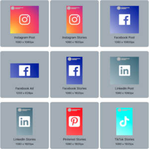 Social Media Image Sizes Guide